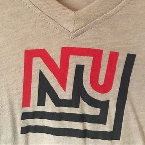 NY Giants V-neck T-shirt